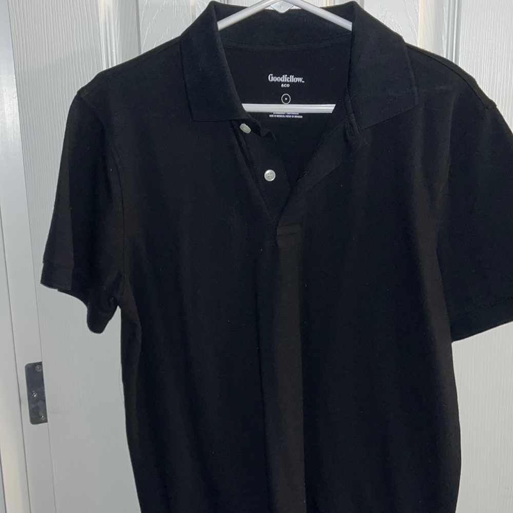 Men's Black Goodfellow &Co Medium Polo